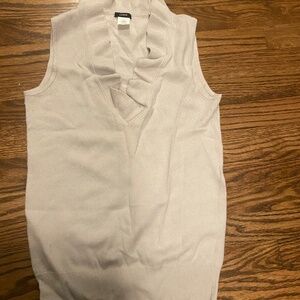 J crew ruffle sweater vest XS